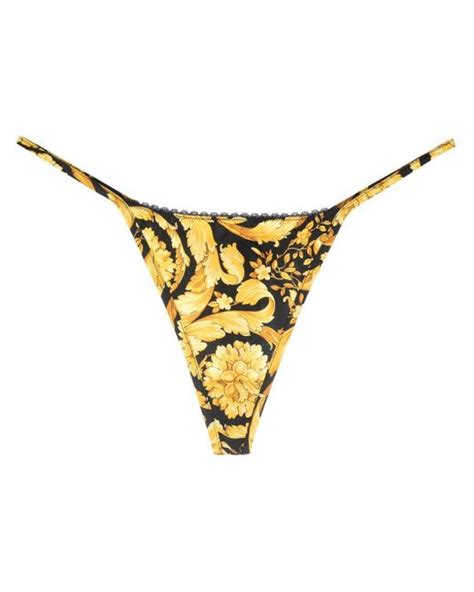 versace gold barocco|versace barocco print underwear.